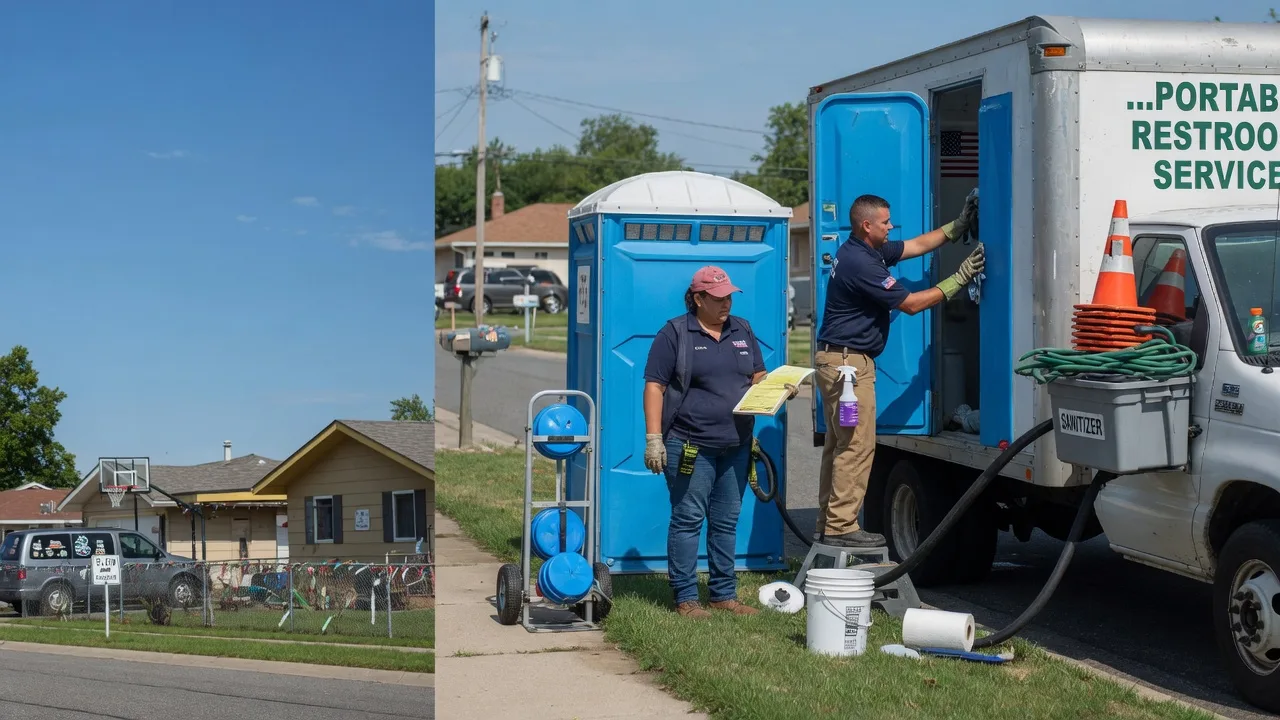 Portable Toilet Rental in New Market, IA near me